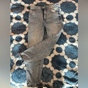 Bershka Mom Jeans Acid Wash